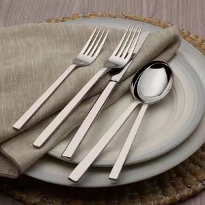 <b>High</b> End <b>Kitchen</b> Dining Stainless Steel Cutlery Set Ideal for Premium <b>Table</b> Styling and Hosting Needs - Product Image 5