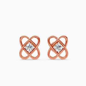 Boucles d'oreilles créoles géométriques en alliage de zinc plaqué rhodium avec sertissage clos de diamants, style bohème, unisexe, bijoux de mariage - Product Image 4