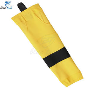 Custom Autumn Ice Hockey Team <b>Socks</b> Breathable Professional for <b>Training</b> Matches and Club Uniforms with Cuff & Bottom Logo - Product Image 3