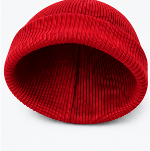 22 Colors <b>Winter</b> Beanie <b>Hats</b> Sublimation Transfer Print Knitted Cuffed Caps Men <b>Women</b> Warm Ribbed Plain Casual Autumn 100% - Product Image 2