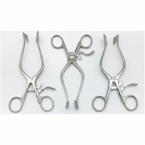 Rétracteur Weitlaner auto-serrant PISSCO, rétracteur de plaie chirurgical, rétracteur chirurgical orthopédique en acier inoxydable - Product Image 1