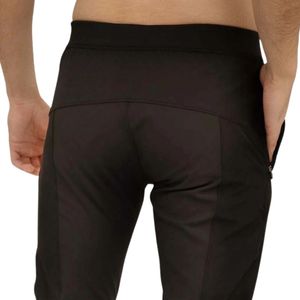 Men's Black Slim Fit High Waist <b>Fleece</b> Quick Dry Stretch Casual Sports Workout Leggings <b>Pants</b> Wholesale - Product Image 5