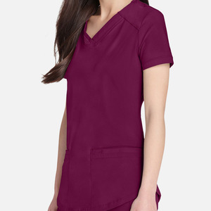 Nuevo Conjunto de Uniforme Médico Unisex de Secado Rápido, Poliéster, Manga Corta, Tela Dobby, para Hospital y Enfermería - Product Image 6