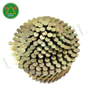 Clavos en Espiral de Acero Industrial de Alta Calidad de 2.75 Pulgadas, Resistentes al Óxido, Cabeza Cuadrada Afilada, Cabeza con Recubrimiento de Zinc Amarillo-Cromado - Product Image 6