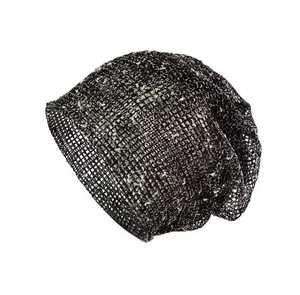Hand Knitted Jacquard <b>Beanie</b> Hat with Cartoon Pattern Polyester Y2K Style Female Adult Casual Winter Wear Adjustable - Product Image 3