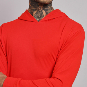 Sudadera con Capucha de Algodón y Forro Polar con Logotipo Personalizado de Hip Hop, Sudadera de Manga Larga para Hombre, Ropa Deportiva - Product Image 2