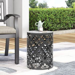 Grande Tavolino da Esterno in Metallo per Spazi All'aperto - Product Image 3