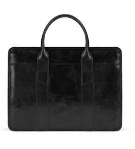 Modern Executive Genuine Leather Laptop <b>Bag</b> for Men with Multi Compartment Office & Travel <b>Bag</b> Durable Flap Closure - Product Image 2
