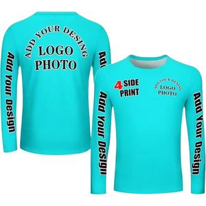 Nueva camiseta de verano para hombre de manga larga con diseño personalizado de periódico AOP, 100% algodón, transpirable, colección hecha en Bangladesh. - Product Image 4