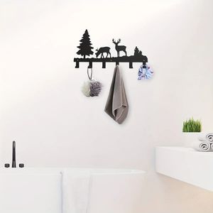 Ganci portachiavi in metallo CIFbuy, appendiabiti multifunzionale da parete dal design raffinato per appendere vestiti, borse e chiavi - Product Image 3