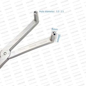 Écarteur de plateau tibial, forceps distracteur pour articulation du genou, instrument chirurgical orthopédique en acier inoxydable par Vaslcare - Product Image 2