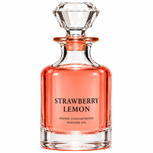Aceite de Perfume Concentrado de Fresa y Limón de Alta Calidad, 250 Gramos, Larga Duración, Sin Alcohol, Fragancia Corporal para Uso Diario y Perfume - Product Image 1