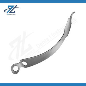 Elevador de Huesos Hohmann-Aldinger Curvo de 270 mm de Largo x 24 mm de Ancho, Instrumentos Quirúrgicos Manuales de Acero Inoxidable con Certificación CE - Product Image 2