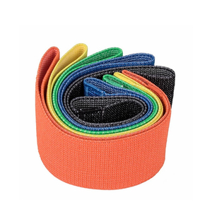 Custom Fabric Resistance Hip <b>Band</b> Non Slip Elastic Booty Exercise <b>Band</b> for Yoga Fitness Glute <b>Workout</b> Training Support - Product Image 4