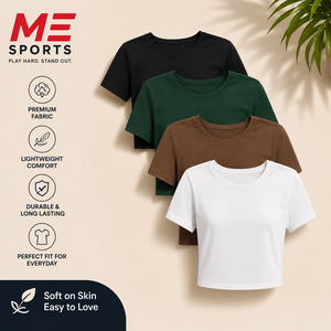 T-shirt court imprimé pour femme, manches courtes, col rond, en jersey tissé, style sportif, avec logo, coupe ample, écologique, 100 % coton, 200 g, teint en fil, toutes saisons - Product Image 2
