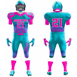 Uniforme de Fútbol Americano para Hombre Más Vendido al por Mayor, Uniforme de Fútbol Americano Juvenil Barato, Ropa Deportiva - Product Image 4