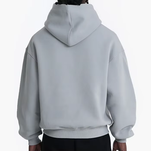 เสื้อฮู้ดดี้ผู้ชายขายดี คุณภาพสูง สตรีทแวร์ 360gsm ผ้าฝ้าย 100% ทรงโอเวอร์ไซส์ สไตล์ลำลอง  แบบเรียบ  สามารถสั่งทำได้ - Product Image 3