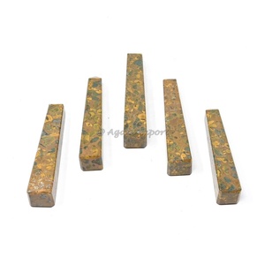 Tour de jaspe jaune en cristal de haute qualité cristal de haute qualité reiki guérison pierre précieuse point obélisque tour en gros - Product Image 6