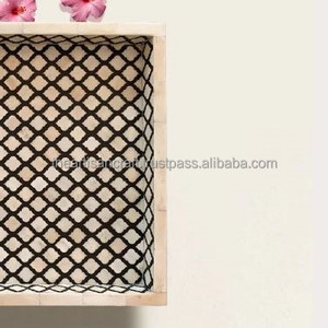 Plateau d'incrustation d'os fabriqué à la main un cadeau parfait pour les proches Meilleur cadeau pour toute occasion - Product Image 6