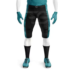 Uniforme de football américain personnalisable, léger, à manches courtes, pour les entraînements des joueurs, vêtements de sport pour hommes - Product Image 6