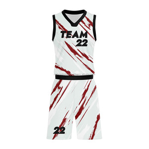 El mejor último diseño de camiseta de baloncesto Ropa deportiva para hombre Equipo sublimado Uniforme de baloncesto Productos superiores - Product Image 2