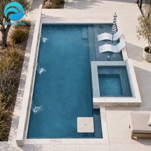 Piscina de Acrílico de Lujo Personalizada para Exteriores, Piscina Elevada Encantadora de Gran Tamaño, Piscina de Fibra de Vidrio para Hotel o Villa, Spa - Product Image 3