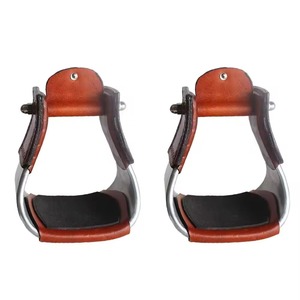 Estribos de Acero Inoxidable de Primera Calidad para Montar a Caballo, Alta Resistencia, Antideslizantes, Cómodos, Duraderos y Personalizables - Product Image 1