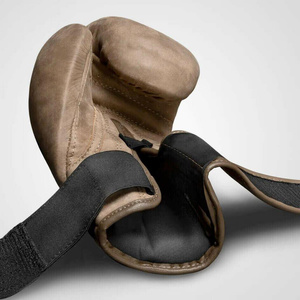 Gants de boxe d'entraînement avec rembourrage en mousse haute densité, évacuation de l'humidité, fermeture à lacets sur les doigts entiers, coutures renforcées - Product Image 5