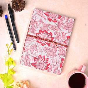 Cuaderno de Papel Reciclado Hecho a Mano de 7x5 Pulgadas con Cubierta Elegante, Diario/Cuaderno Hecho a Mano - Product Image 3