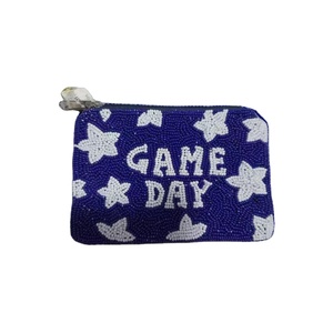Luxury Handmade Stylish cute Beaded Coin <b>Pouch</b> Mardi Gras coin <b>pouch</b> <b>mini</b> Zipper bag hand embroidery - Product Image 6