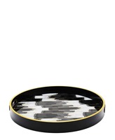 Plateau en bois dur gravé sur mesure 2026, motif horizontal, design moderne, multifonctionnel, à suspendre, pour la maison, mariage, Diwali