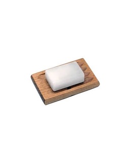 High Quality Rectangular Acacia Wood Soap Dish Holder Simple Style Custom <b>bathroom</b> & <b>Kitchen</b> Soap Storage Container - Product Image 1