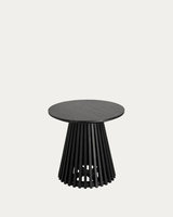 Table d'appoint en bois de manguier massif pour salon, table d'appoint élégante pour le coin canapé, meuble en bois moderne, décoration intérieure, pièce d'appoint.