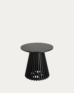 Mesa auxiliar de madera maciza de mango para la sala de estar, elegante mesa auxiliar moderna de madera, mueble para el hogar, pieza decorativa para el interior del hogar. - Product Image 3