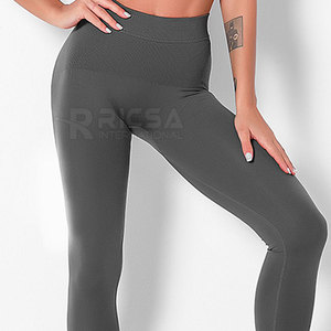 Conjunto de Yoga Flexible, Leggings de Cintura Media Elástica, Sujetador Deportivo con Soporte Frontal, 2 Piezas, Secado Rápido, Transpirable, Ecológico, para Gimnasio - Product Image 6