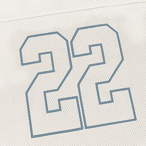 Camiseta Corta de Malla con Logotipo Personalizado para Hombre y Mujer, Estilo Retro de Fútbol Americano, Holgada, de Poliéster, para Verano, Ropa Urbana - Product Image 5