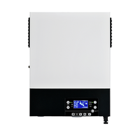 Onduleur solaire hybride 4,5 kW 24 V 230 V CA à onde sinusoïdale pure, MPPT 60-450 V CC, chargeur 120 A, double entrée, 3 sorties, IP21, CAN, pour système domestique