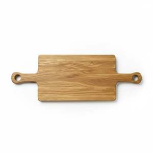 Planche à découper en bois naturel pour la préparation des aliments en cuisine, surface de découpe épaisse et durable en bois dur pour la cuisine quotidienne - Product Image 1