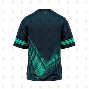 T-shirt en coton streetwear pour homme, option surdimensionnée, impression personnalisée, surface adaptée à la personnalisation, production OEM ODM prête à l'emploi - Product Image 3