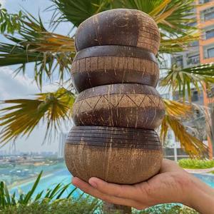 Tazón de Madera Desechable Ecológico, Clásico y Duradero, con Acabado Pulido, Apto para Lavavajillas, No Tóxico, Ideal para Fiestas y Uso Doméstico - Product Image 2