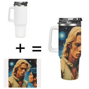 Vaso Térmico de Acero Inoxidable de 40 oz, Personalizado, para Viajes, Retiros Corporativos y Reuniones Fuera de la Empresa - Product Image 1