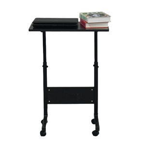 Removable P2 15MM Chipboard and Steel <b>Side</b> Table with Baffle Black Unique Coffee Tables - Product Image 6