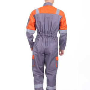 Uniforme de Trabajo de Seguridad Industrial de Alta Visibilidad BETTERGLOWAPPARELMFG Personalizado, Conjunto Unisex de Algodón Transpirable con Certificación CE - Product Image 6