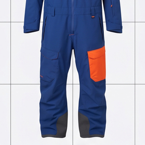 Mono de Esquí para Hombre MALUZA INDUSTRIES OEM, Aislado Térmicamente, con Capucha, de Poliéster/Nailon, Impermeable, Cortavientos, para Invierno - Product Image 3