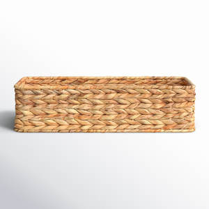 Panier tissé décoratif rustique Organisateur de rangement pratique - Product Image 5