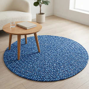 Tapis de chambre d'enfant en corde de coton concentrique pastel pour chambre de bébé, salle de jeux et maison scandinave - Product Image 3