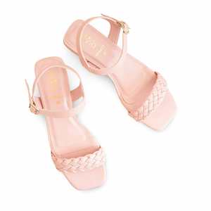 Sandalias formales de tacón Rosa FR5421 Accesorio elegante para mujer - Product Image 1