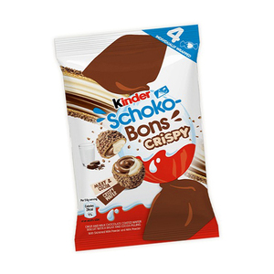 ขายส่งขนมช็อกโกบอนส์กรุบกรอบของ Kinder 96 x 22.4 กรัม แพ็คขายส่งจากผู้ผลิตชั้นนำ ขนมช็อกโกแลตชิ้นเล็ก - Product Image 1