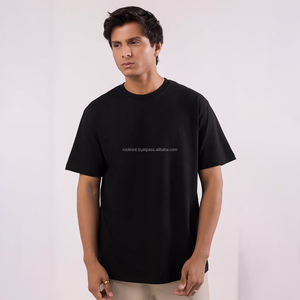 เสื้อยืดผู้ชายทรงปกติสีขาว น้ำหนัก 230 กรัม ผ้าคอตตอนถักคุณภาพสูง 100% ผ่านกระบวนการ Acid Wash พร้อมพิมพ์ลายตามสั่ง - Product Image 3
