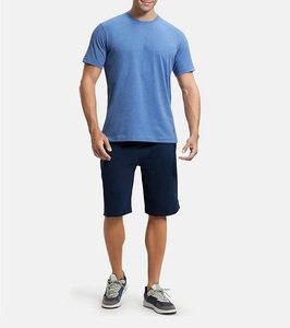 Camiseta de Alta Calidad, Nueva, Estilo Urbano, con Logotipo Personalizado, Diseño Desgastado, para Hombre, Talla Grande, de Algodón - Product Image 3